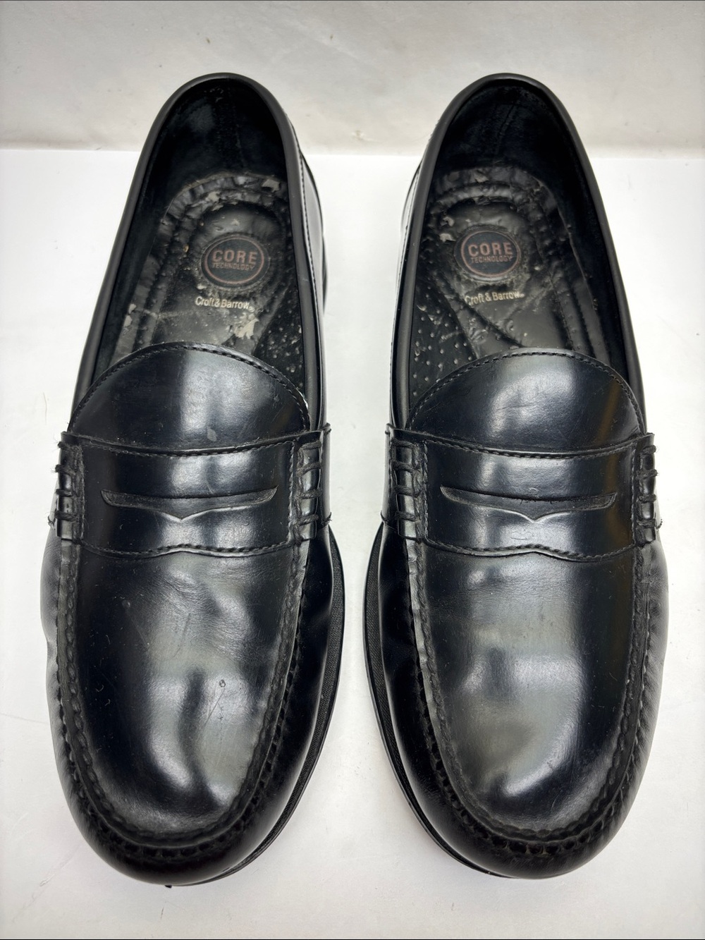 Rockport Black Men's Penny Loafers, SZ 12 M, box 83